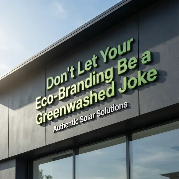 Solar Company Signage: Don\