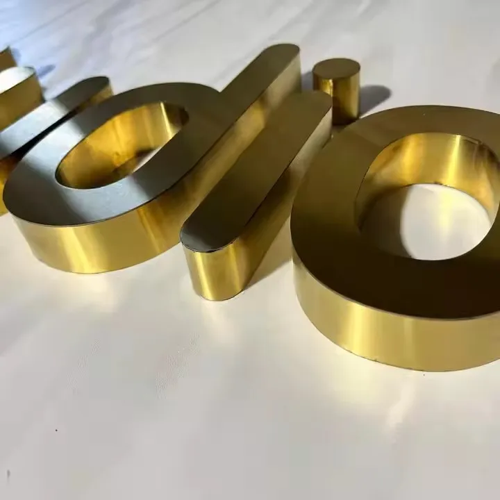 electroplated-letters real project