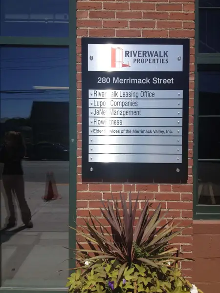 School building signs