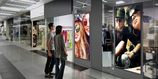 Retail signs from factory